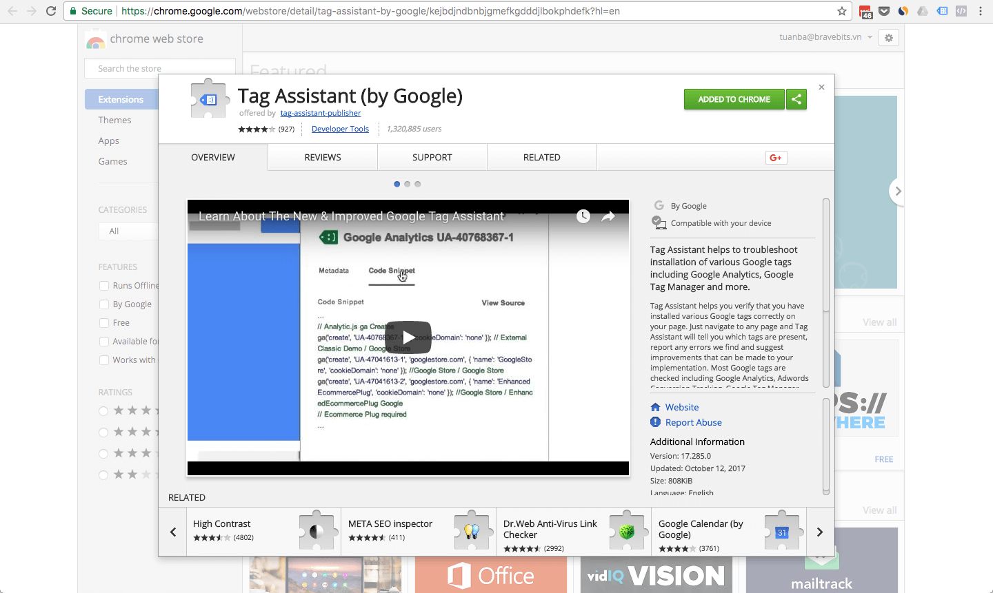 04 - google tag assistant