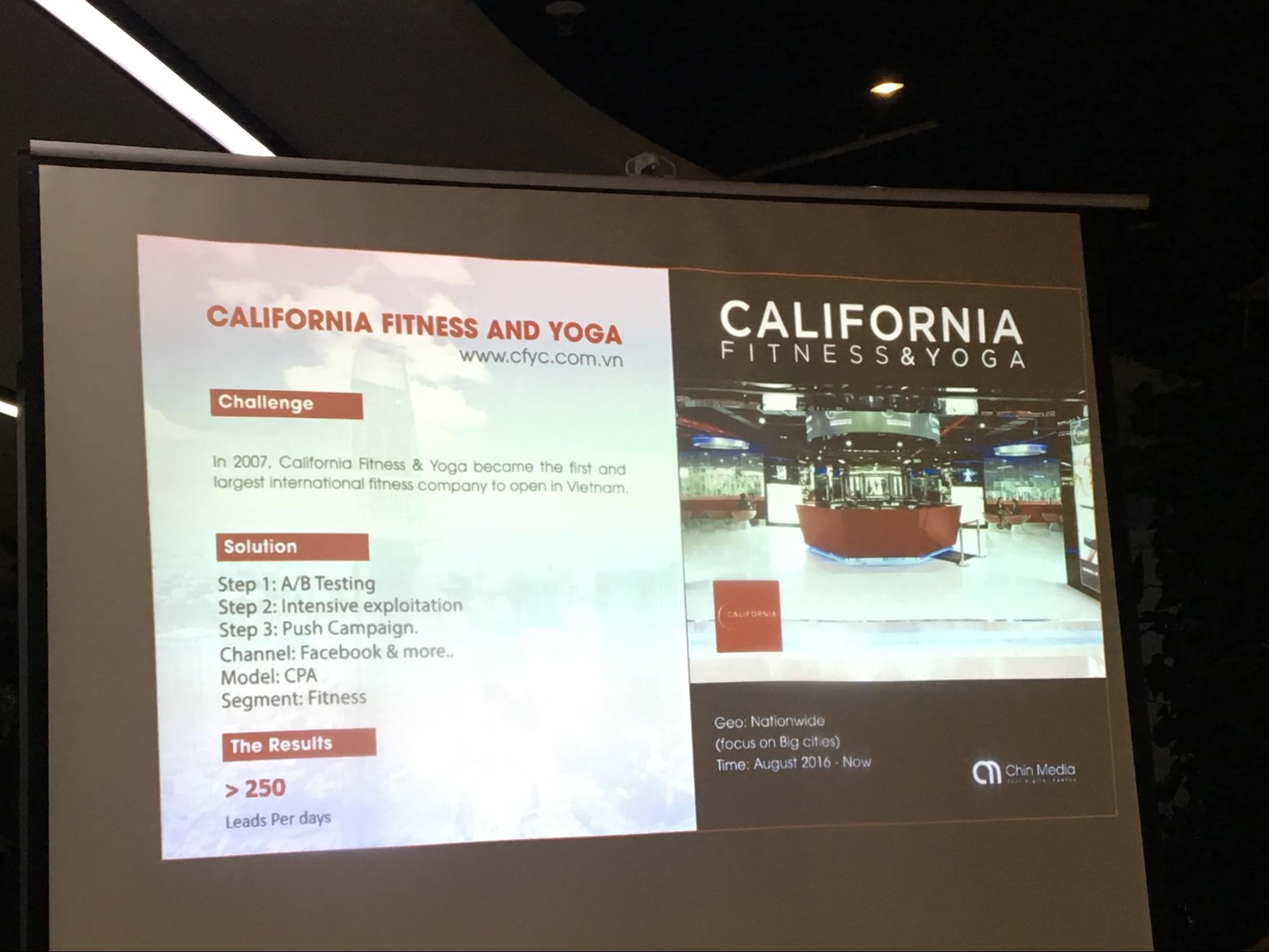 case study california fitness and yoga vietnam