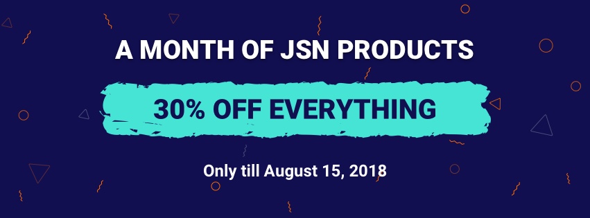 A Month Of JSN Products