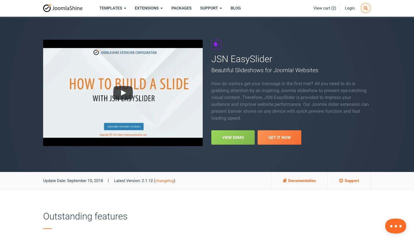 JSN Easy Slider Joomla Extension